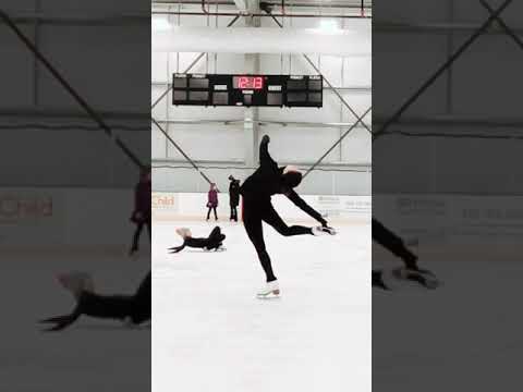 this makes my back hurt but idc ⛸️