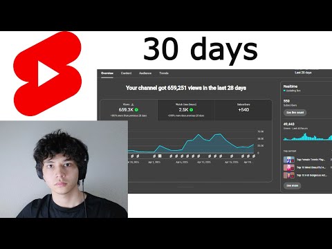 I posted brainrot shorts for 30 days to become rich af