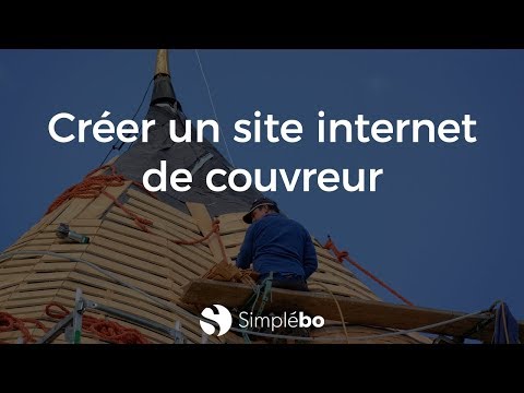 Créer un site internet de couvreur avec Simplébo