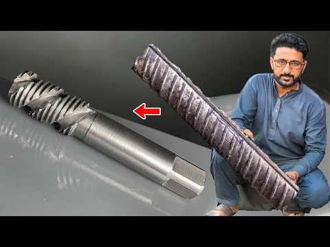 I TURNED Scrap Iron into a POWERFUL Drill Bit! | Transforming Scrap