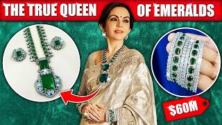Nita Ambani Jewelry Collection. A Queen of Emeralds and Uncut Diamonds