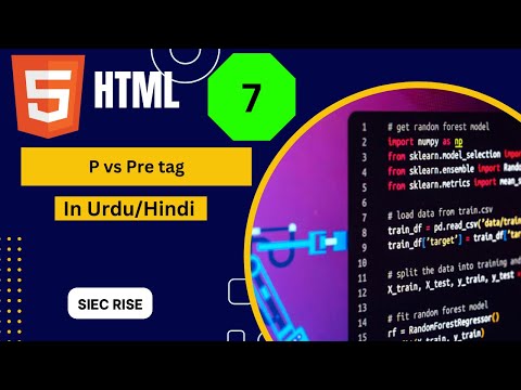 Difference Between HTML p and pre Tags | HTML Formatting Guide