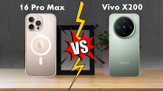 iPhone 16 Pro Max vs Vivo X200 Pro | Ultimate Flagship Comparison 2025!