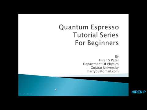 Lab 4.1: Convergence of Kinetic Energy Cut-off (ecutwfc) in Quantum Espresso.