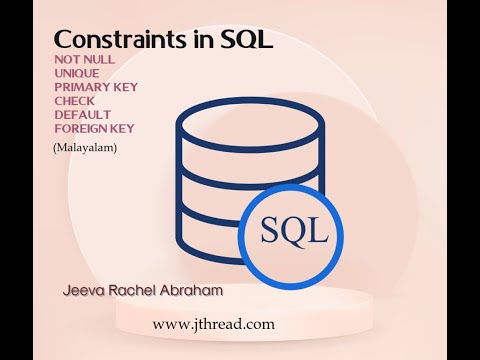 SQL Constraints(Malayalam)