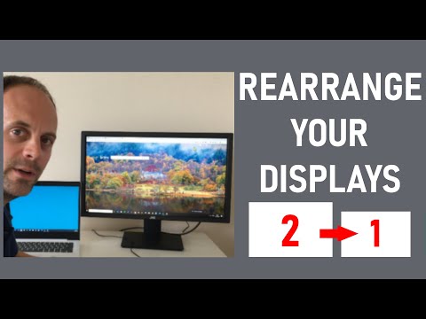 How To Adjust Your 2nd Monitor From Left To Right In Windows 10 | FOR BETTER PRODUCTIVITY