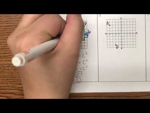 Finding the Distance on the Coordinate Plane using Pythagorean Theorem