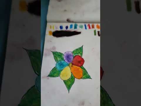 Just experimenting with some tools I have. #experiment #fyp #art #drawing #flowers