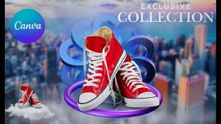 Poster Design in Canva tutorial | Design shoe design in canva| professional banner design in canva