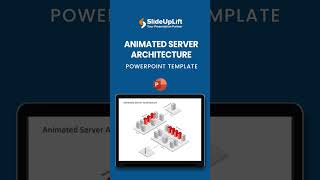Animated Server Architecture PowerPoint Template #presentation #powerpoint #googleslides #shorts