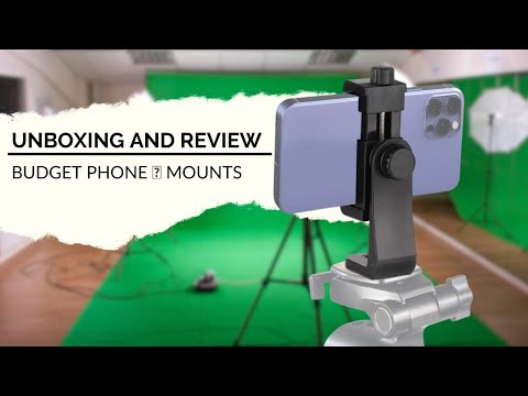 Budget Phone 📱 Mounts for Every Occasion: From Biking 🚲 to Vlogging 🤳 and Beyond! // @UnzipTech //