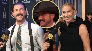 Riley Green REACTS to Leanne Morgan Making Him BLUSH During 2025 CMAs (Exclusive)