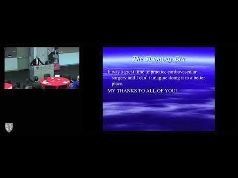2015 Shumway Lecture: Bruce Reitz and R. Scott Mitchell Celebration - Part 3