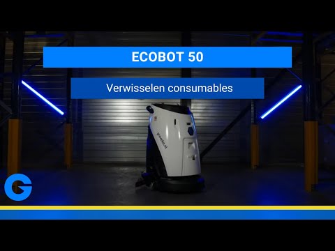Ecobot 50 - Verwisselen Consumables