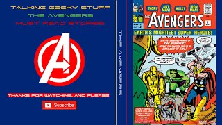 Talking Geeky Stuff: The Avengers Must Read Comics