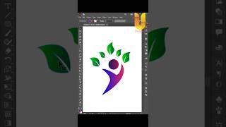 Modern logo design | Adobe illustrator tutorial #shorts #logo #viral