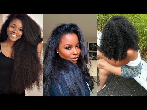 😲Black girls CAN GROW LONG HAIR| hair growth challenge #hairgrowthtips