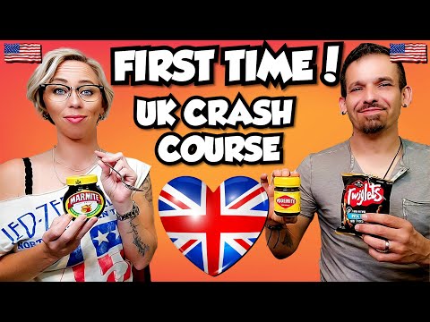 American Exes React: I Gave My Ex His First UK Lesson & Tricked Him with Marmite & Vegemite!