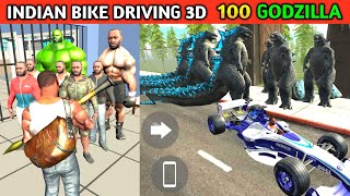 100 GODZILLA KILL | Funny Gameplay Indian Bikes Driving 3d 🤣🤣
