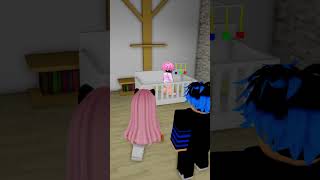 layla and her bf went to the adoption center in brookhaven💀🤣#robloxshorts #roblox