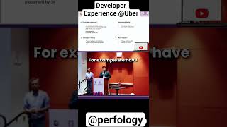 Developer experience @Uber #perfology #devops #coding #cloudcomputing #kubernetes #programming