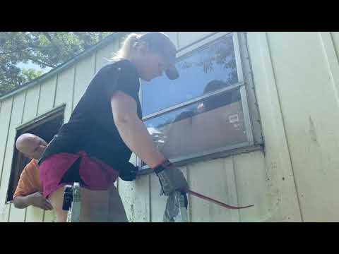 New windows and insulation