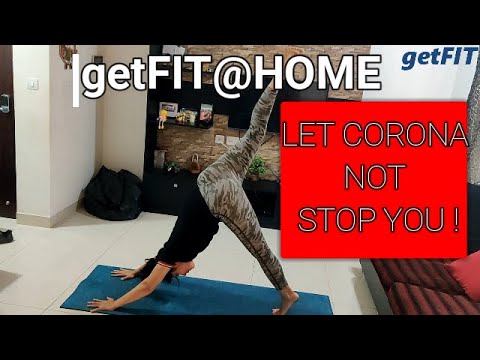 DONT LET CORONA STOP YOU | getFIT Yoga @ HOME