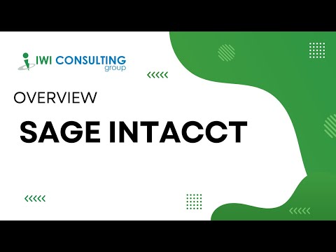 Sage Intacct - Overview