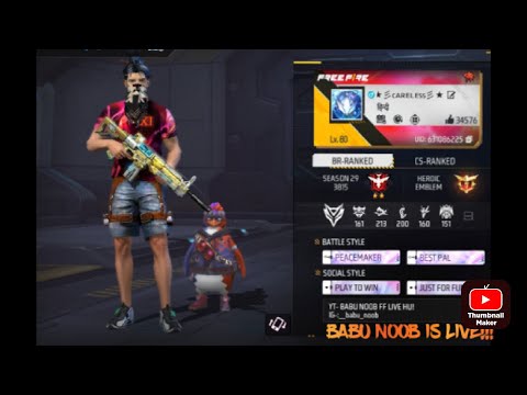 FREE FIRE GRANDMASTER RANK PUSH ROAD TO HEROIC NEW RANK SEASON!!
