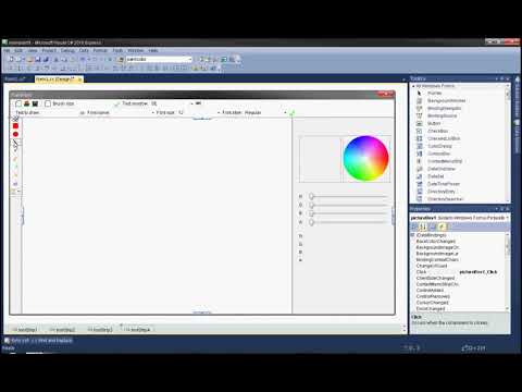 C# how to create a simple graphic editor   part 1