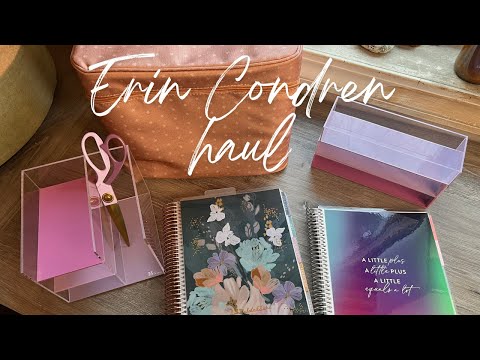 Erin Condren November Haul | Adding 2 more planners to my 2025 lineup