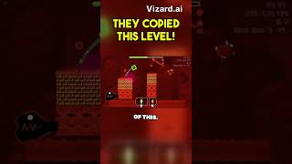 They Copied This Level! #geometrydash #gd #impossible #fingerdash #shorts #gaming #exploit #steal