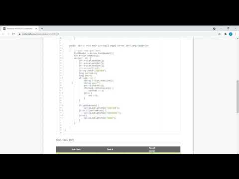CodeChef April Lunchtime Equinox Strings Java Solution