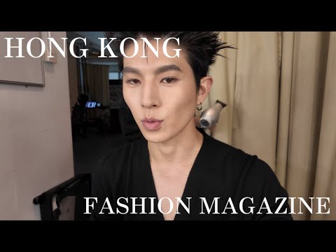 A day in the life of a fashion magazine shoot in Hong Kong wearing Dior clothes🇭🇰