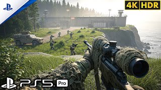 (PS5) Silent Sniper Stealth Mission | Ultra Realistic Gameplay [4K60FPS] Call of Duty