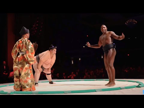 That time Anthony Rumble Johnson Sumo wrestled 580LBS Ryūichi Yamamoto
