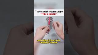 “Street Trash to Laser Gadget—This Is Insane!” #DIYLaser #LaserIgniter #GeniusHack #DIYTech #MakerMa