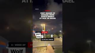 First images of damage from Iran’s missile attack on Israel