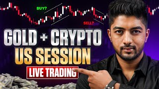 25 Aug | Live Market Analysis for Gold and Crypto | US Session