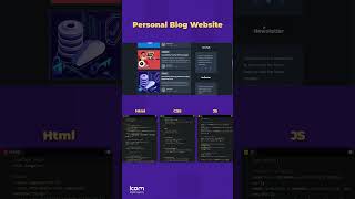 Blog Website  #csstricks #coding #coderslife #webdesign  #lovecoders #htmlcss #programming #coder