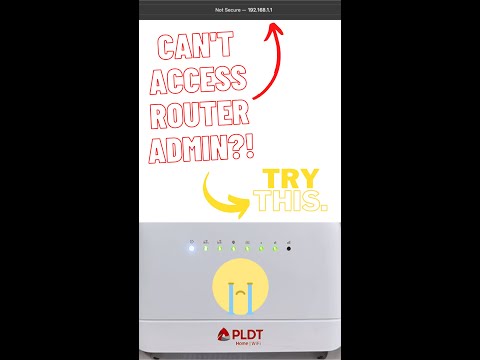 Can't Access Router Admin Page? Try THIS!  (Mac or Windows) #shorts
