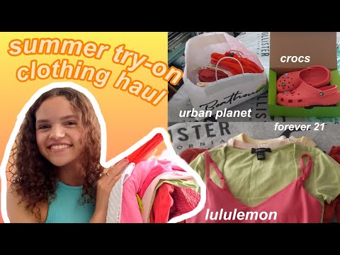 SUMMER *TRY-ON* CLOTHING HAUL! 🛍 | Cassie Creates