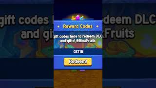 NEW BLOX FRUITS CODE GIVES FREE CREATION FRUIT 🤗 #bloxfruits #roblox #shorts