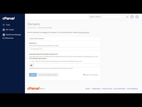 How to Create Subdomain in cPanel  (new method) - Jupiter Theme