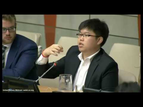 Q1 Steve Lee Q&A Panel at United Nations International Youth Day 2016