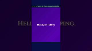 Tricks: 6/100 Typing Effect with Pure CSS | Elegant Golden Glow | No JavaScript Needed