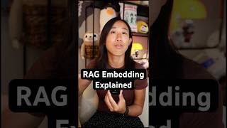 RAG Embedding Explained #rag #ai #ml #tech #coding #softwareengineer #retrievalaugmentedgeneration