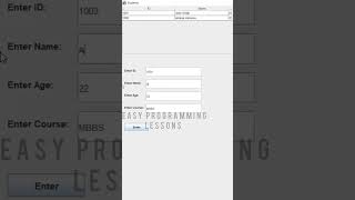 Java Database #shorts