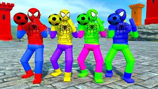 Ragdoll Physics in Action: What Would Spider-Man GAME Do in Overgrowth?