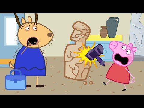 Peppa Pig Tales | Detective Peppa 🕵️ Who broke Peppa's statue?!